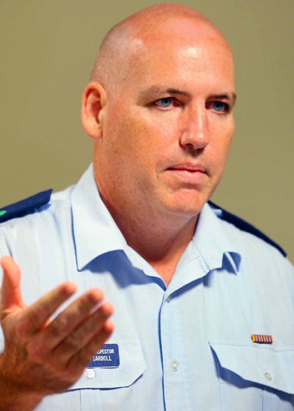 Acting Insp Ben Carroll. Acting Insp Ben Carroll.